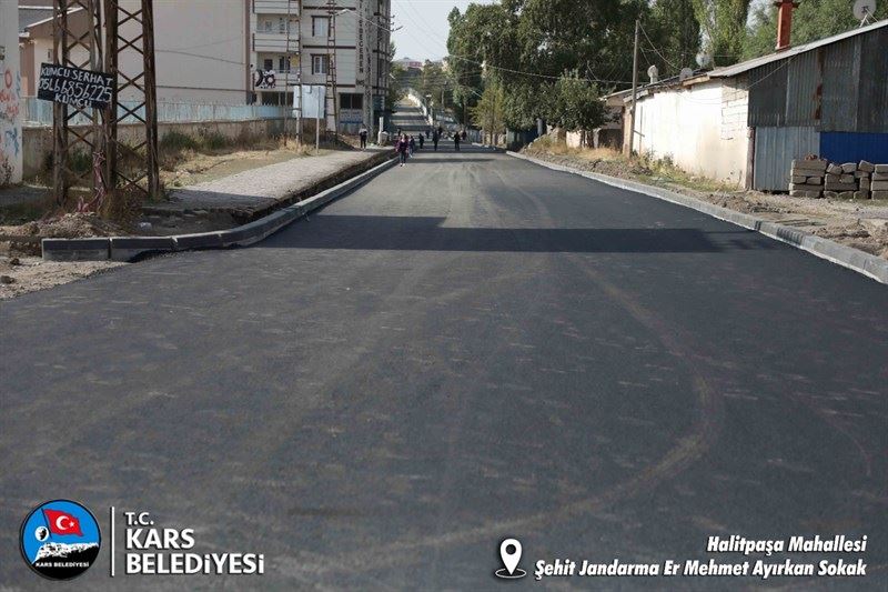 BSK Asfalt Yol Yapım Çalışmalarımız Devam Ediyor(4)