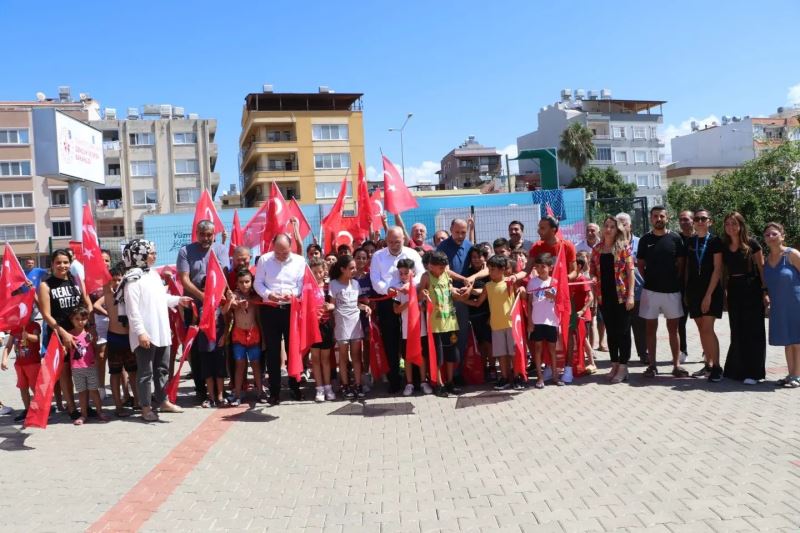 BAŞKAN FATİH TOSYALI: PORTATİF YÜZME HAVUZLARI AÇILDI