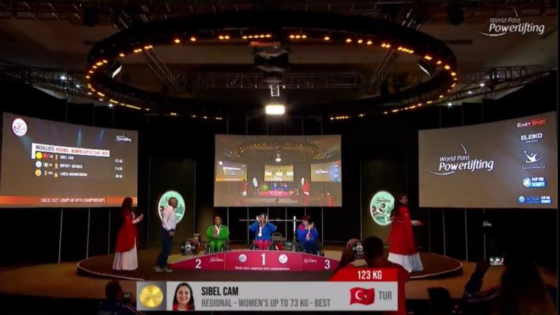 MERAM BELEDİYESPOR AVRUPA’DA BİR TARİH DAHA YAZDI