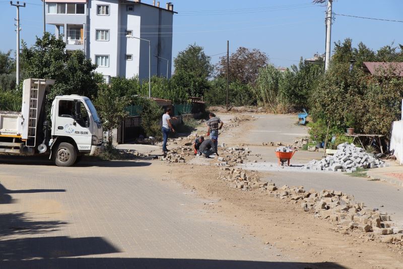 Dallıca’da yollar yenileniyor
