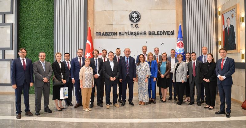 AB DELEGASYONUNDAN BÜYÜKŞEHİR’E ZİYARET
