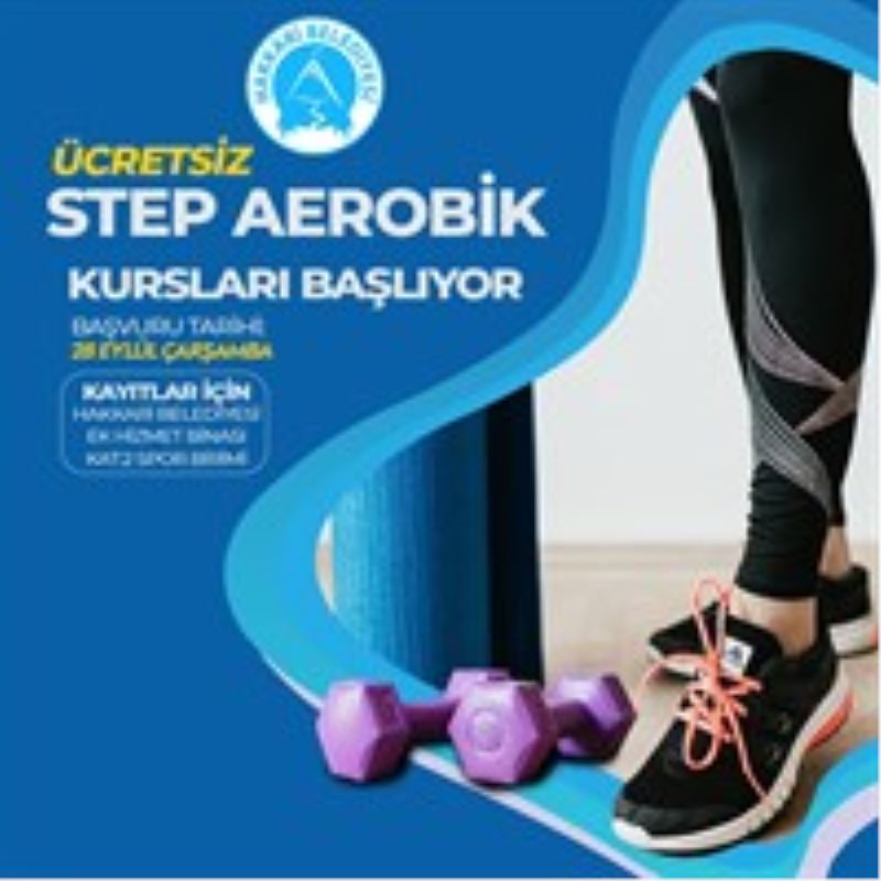 Step-Aerobik ve Plates kurslarımız açılıyor