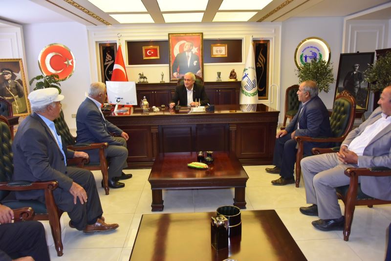 -İÇKÖY MAHALLESİ’NDEN BAŞKAN BAKKALCIOĞLU’NA ZİYARET