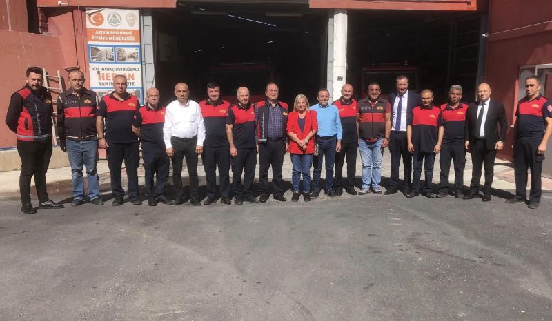 BAŞKAN ELÇİN, İTFAİYECİLERİN HAFTASINI KUTLADI