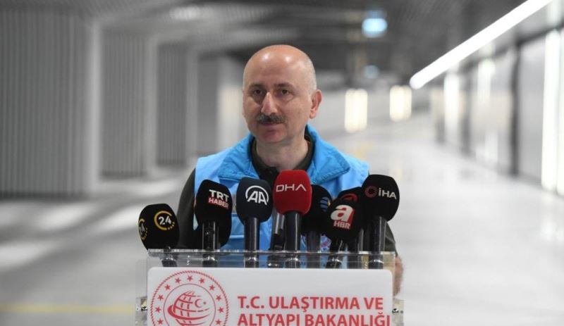 ULAŞTIRMA VE ALTYAPI BAKANI KARAİSMAİLOĞLU: SABİHA GÖKÇEN HAVALİMANI METROYA KAVUŞUYOR