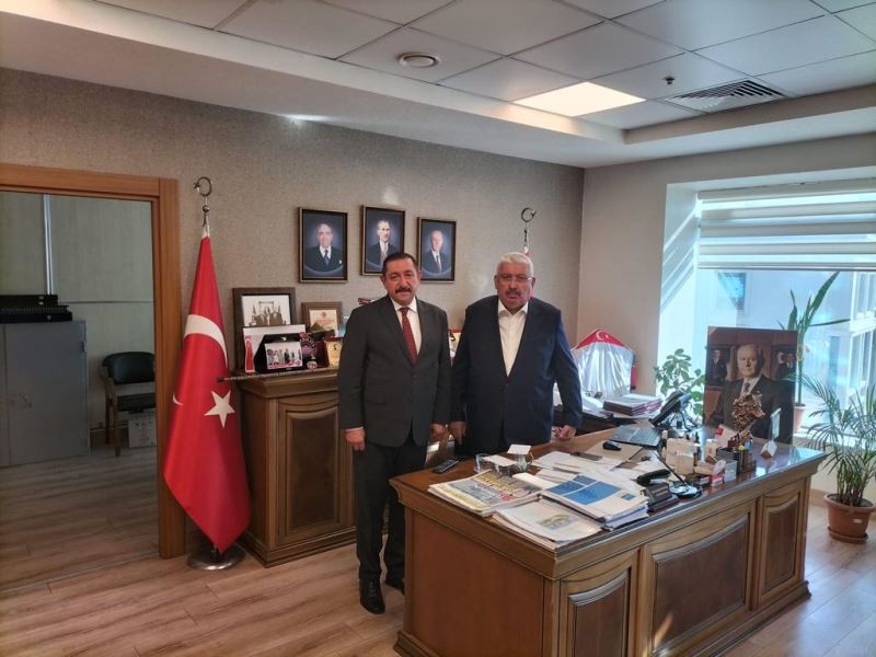Başkan Vidinlioğlu, MHP Genel Başkan Yardımcılarını Ziyaret Etti