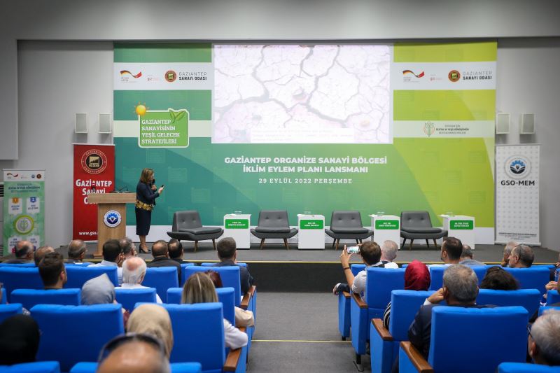 BAŞKAN ŞAHİN, GAZİANTEP ORGANİZE SANAYİ BÖLGESİ İKLİM EYLEM PLANI LANSMAN TOPLANTISINDA KONUŞTU