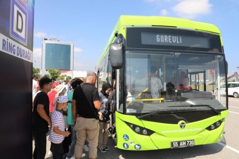 Büyükşehir günde 100 bin kişi taşıdı