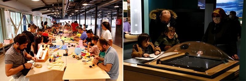 Bilim Merkezi’ne 2022’de 222 bin ziyaret