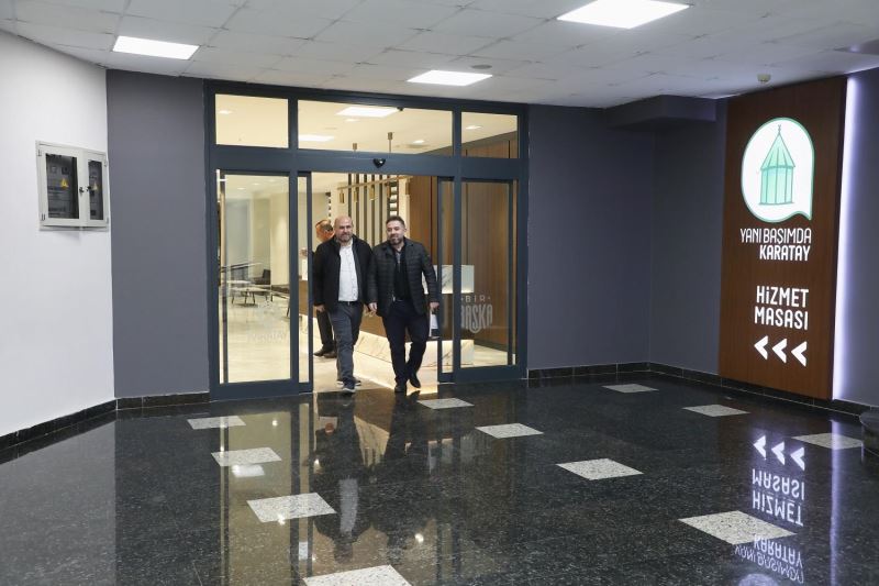 KARATAY BELEDİYESİ’NDE KAPILAR HERKESE AÇIK
