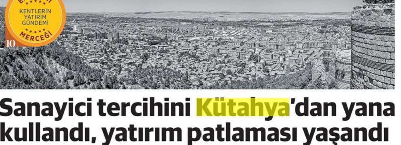 ŞEHRİMİZDE YATIRIMCI PATLAMASI