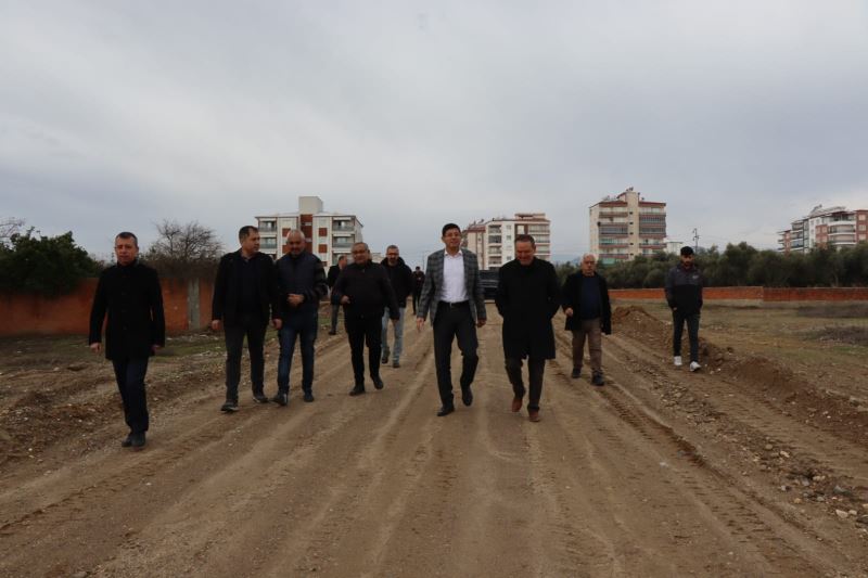 Yıllardır çözülemeyen yol sorununa Başkan Özcan neşter vurdu