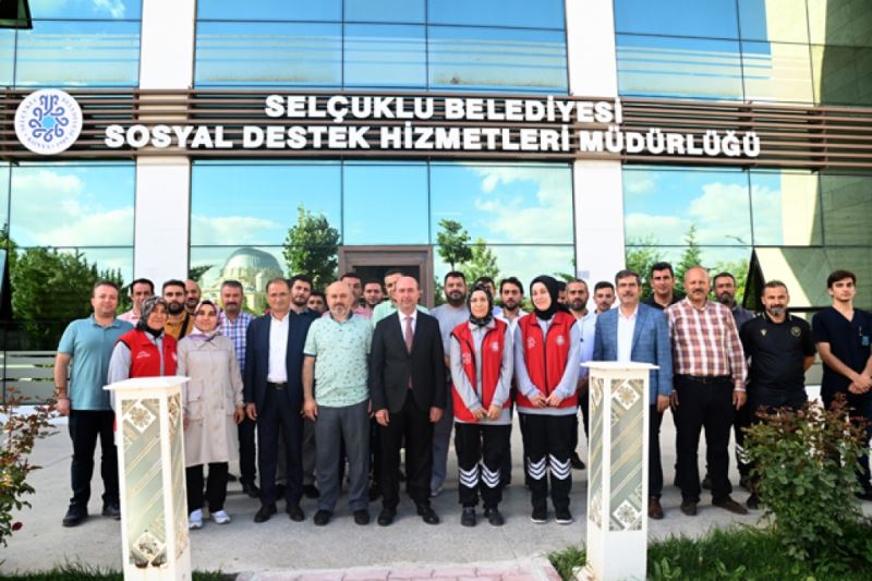 SELÇUKLU BELEDİYESİ SOSYAL BELEDİYECİLİK FAALİYETLERİYLE  2022’DE DE TAKDİR TOPLADI