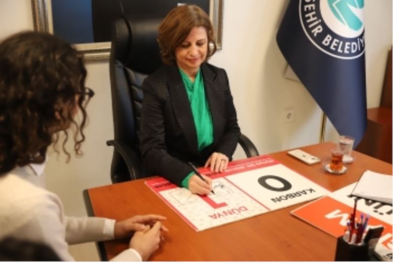 İKLİM KRİZİNE KARŞI BİR İMZA DA ÜNLÜCE’DEN