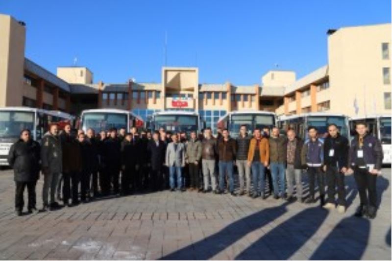 Belediyemiz 9 Belde ve 3 Köyde Toplu Taşıma işini başlattı