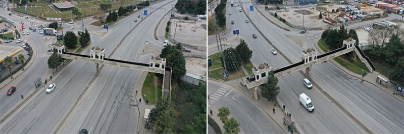 60 Evler ve Çenesuyu’na iki modern üstgeçit