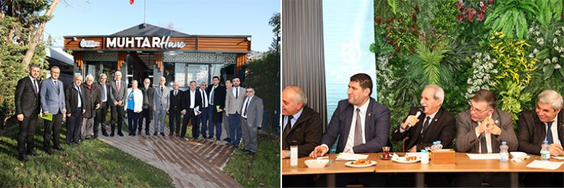Muhtarlar, Büyükşehir’in hizmetlerinden memnun