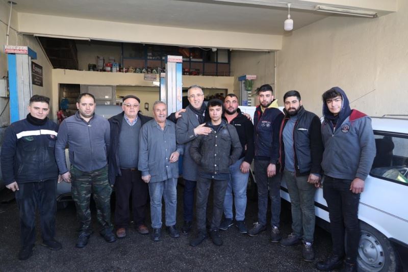 Başkan Savran Sanayiyi Karış Karış Geziyor