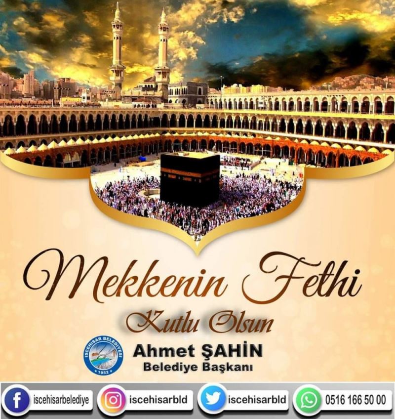 Başkan Şahin’den, Mekke