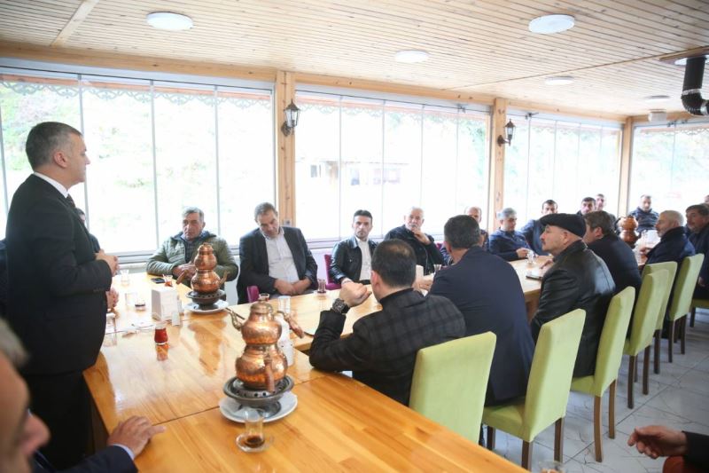 Başkanımız, muhtarlarımız ile istişarelerde bulundu