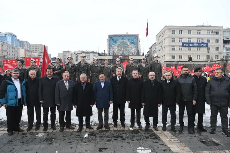 Başkan Büyükkılıç, Vali Çiçek İle Birlikte Sarıkamış Şehitlerini Anma Programı