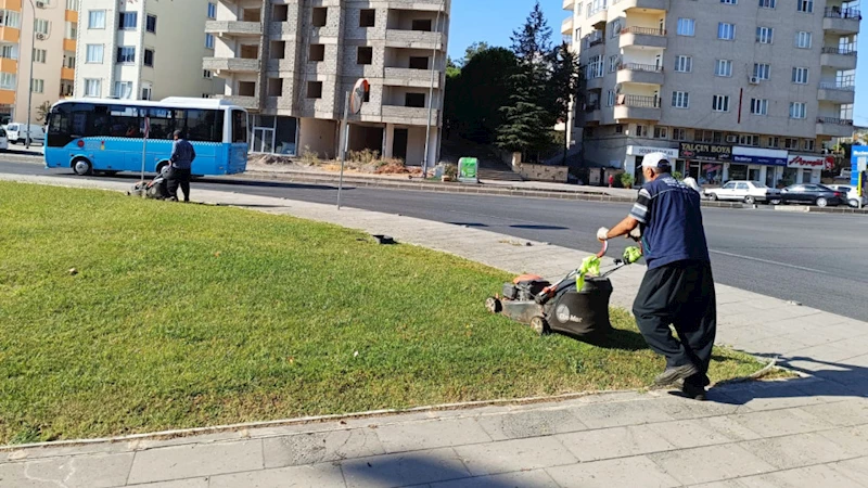 Büyükşehir, Yeşil Alanların Bakım ve Onarımını Sürdürüyor