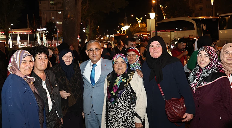 EVLİYA ÇELEBİ’NİN TORUNLARI’NI BAŞKANIMIZ IŞIK KARŞILADI