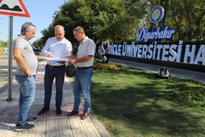 Dicle Üniversitesi Hastanelerine yeni içme suyu hattı