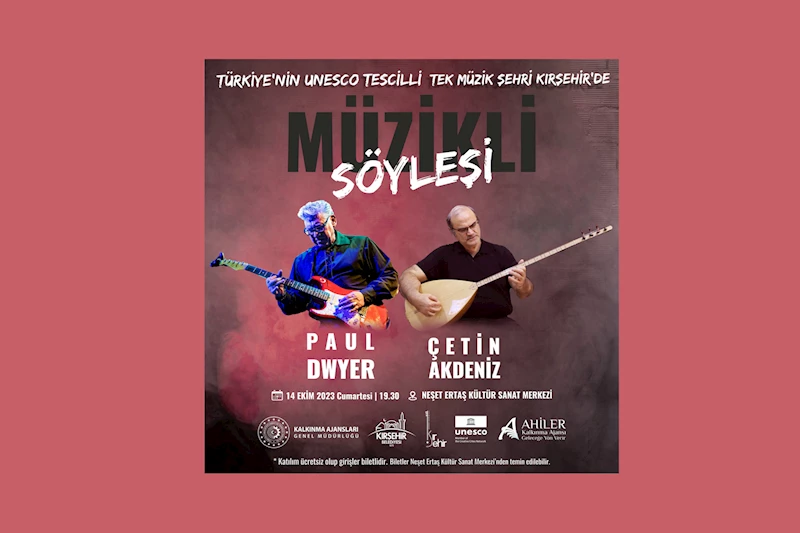PAUL DWYER-ÇETİN AKDENİZ MÜZİKLİ SÖYLEŞİ PROGRAMI CUMARTESİ GÜNÜ
