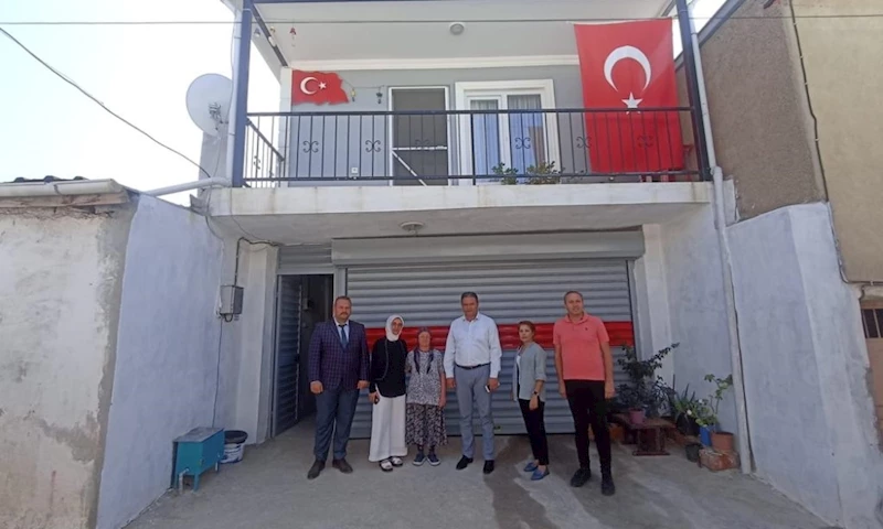 Büyükşehir’den Şehidimiz Recep Yüksel’in Ailesine Ziyaret