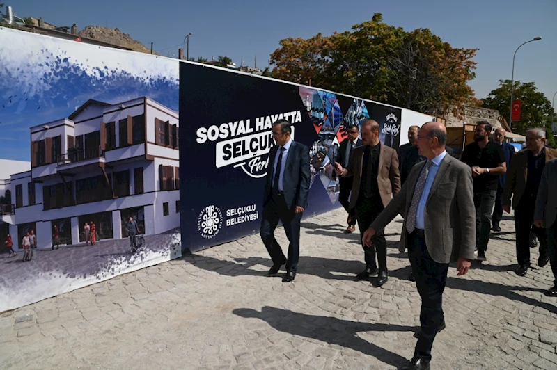 SELÇUKLU BELEDİYESİ YATIRIMLARLA SİLLE’YE DEĞER KATMAYA DEVAM EDİYOR
