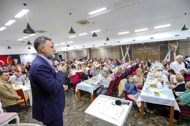 Başkan Sandal, “Omuz omuza verme zamanı”