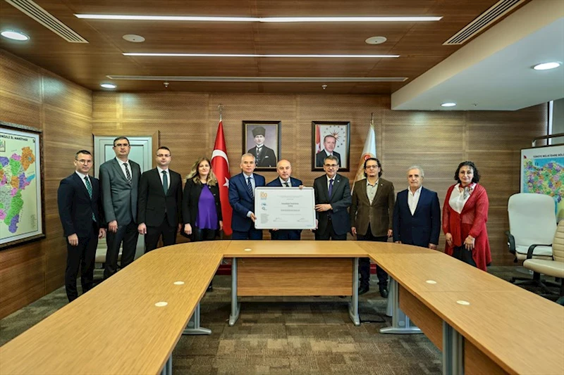 Denizli Traverten Jeoparkı protokolü imzalandı