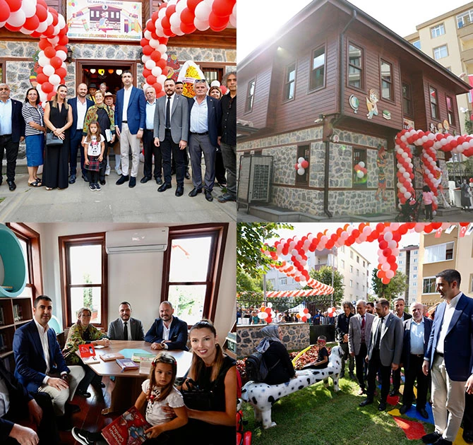 KARTAL’DA RIFAT ILGAZ EĞLENCELİ ÇOCUK KÜTÜPHANESİ AÇILDI