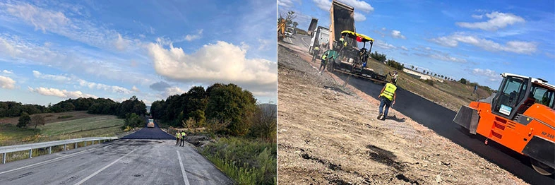 Kandıra Akçakese köy içi yolu genişletildi