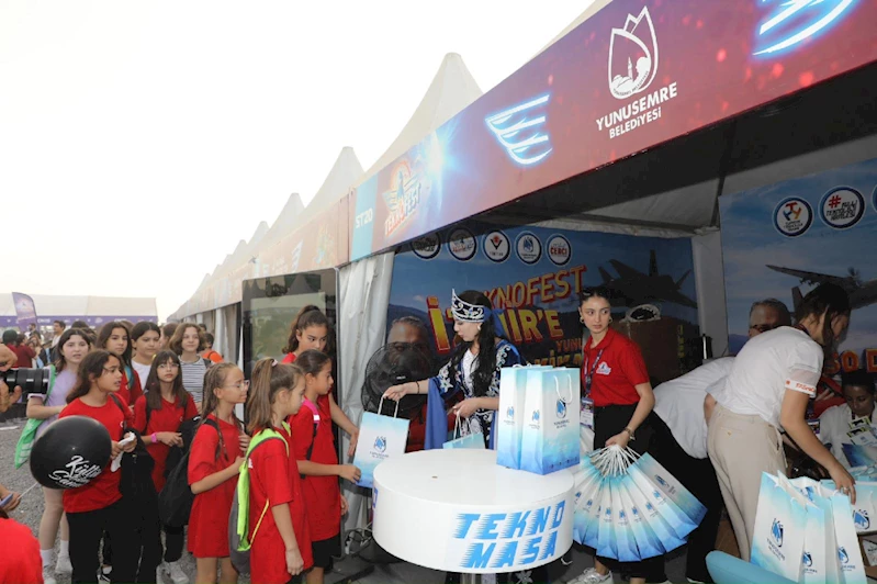 YUNUSEMRE YARININ BÜYÜKLERİNİ TEKNOFEST’E TAŞIYOR