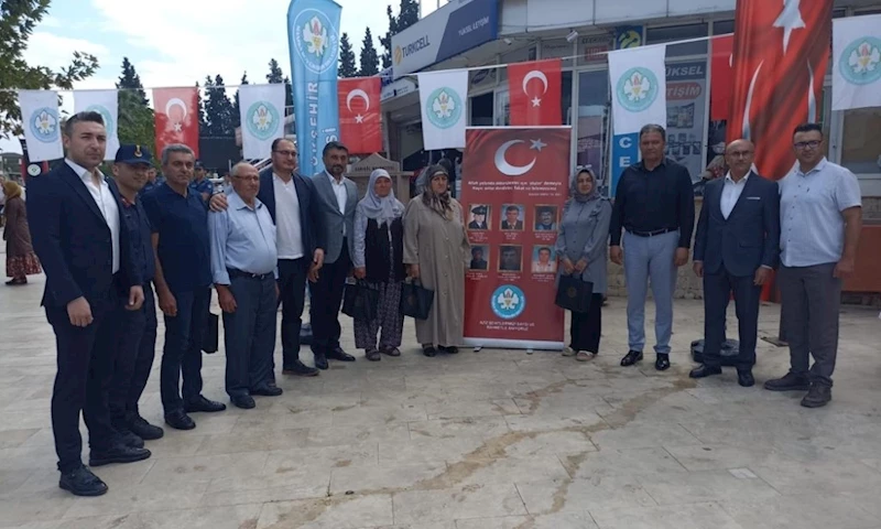 Sarıgöllü Şehitlerimiz Dualarla Anıldı