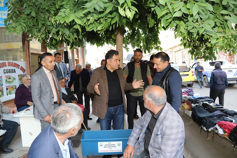 ARDAHAN BELEDİYESİ’NDEN BİR YENİLİK İZMARİTLER KÜLLÜĞE