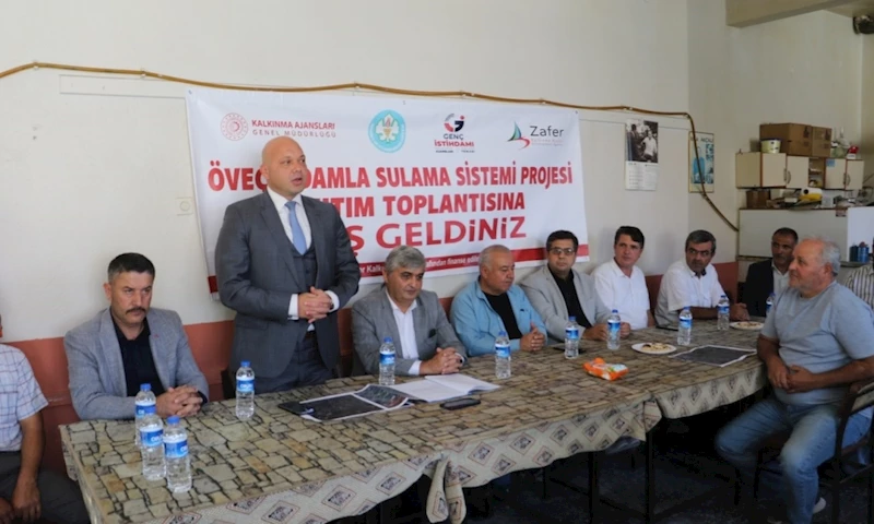 Büyükşehir 2100 Dekar Sahayı Suyla Buluşturacak