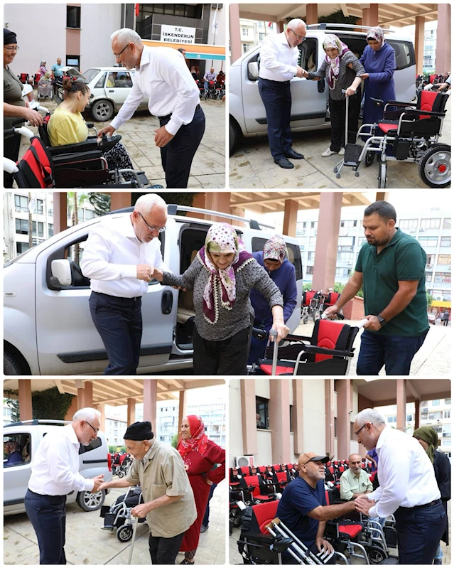 BAŞKAN TOSYALI: ENGELLİ VATANDAŞLARIMIZIN HER DAİM YANINDA OLMAYA DEVAM EDECEĞİZ