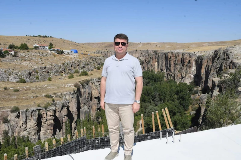 IHLARA VADİSİ CAM TERAS VE KAFETERYA PROJESİNDE ÇALIŞMALARA ARALIKSIZ DEVAM EDİLİYOR