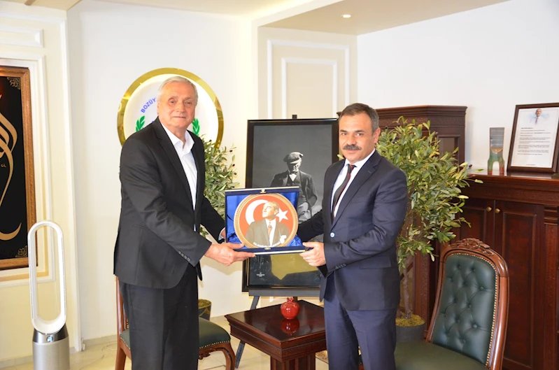 BAŞKAN BAKKALCIOĞLU İL EMNİYET MÜDÜRÜ KALAYCI İLE BİR ARAYA GELDİ