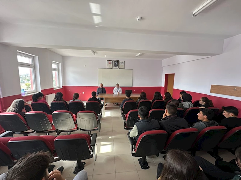 Belediye Başkanımız Serkan Koyuncu Aziziye Anadolu Lisesini Ziyaret Etti