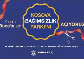 Buca’da Kosova Bağımsızlık Parkı açılıyor