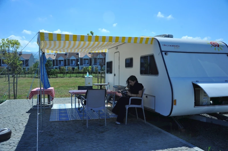 Turistlerin karavan tatili için tercihi Samsun oldu