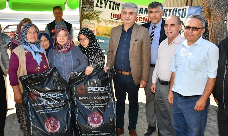 Bir Destek de Gördesli Zeytin Üreticisine
