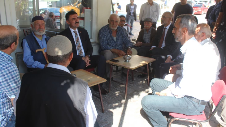 VALİ BÜLENT TEKBIYIKOĞLU ÇEMİŞGEZEK İLÇEMİZİ ZİYARET ETTİ