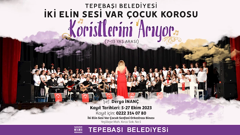 İKİ ELİN SESİ VAR ÇOCUK KOROSU İÇİN KAYITLAR BAŞLADI