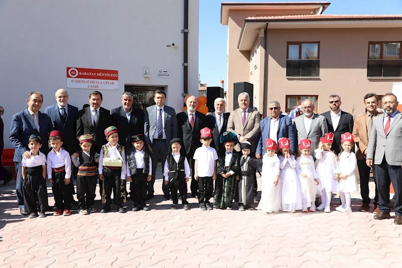 BAŞKAN HASAN KILCA, ETHEM-SÜHEYLA ÇINAR CAMİİ VE KUR’AN KURSU’NUN AÇILIŞINA KATILDI