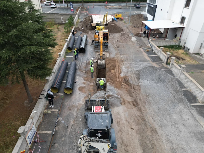 Büyükşehir’den Sel ve Su Baskınlarını Önleyecek 10 Milyon TL’lik Altyapı Çalışması